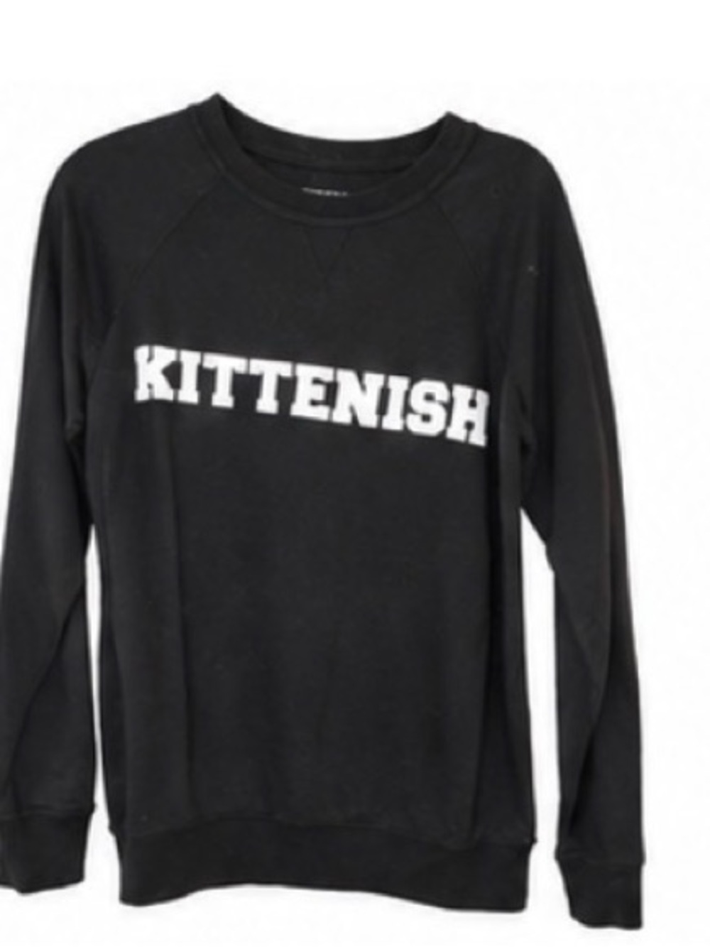 Jesse James Decker 'KITTENISH' Pullover Sweatshirt